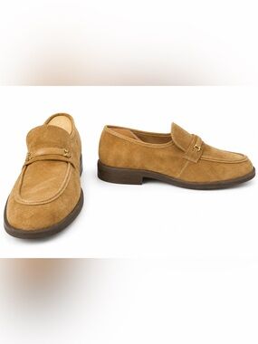 Tan Suede Vintage Hush Puppies Loafers